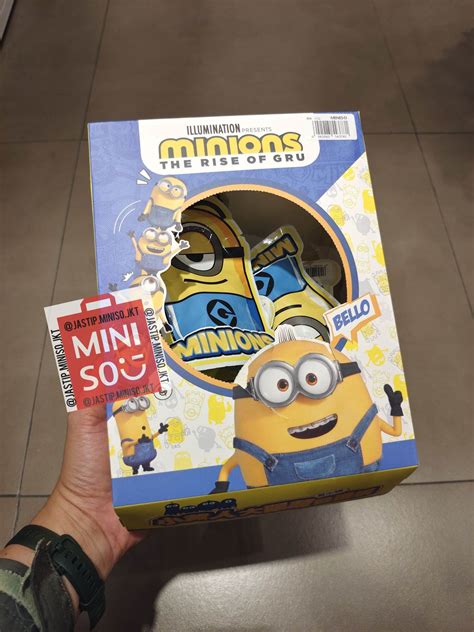 MINISO Blind Box Figure Roly Poly MINIONS The Rise Of Gru Edition