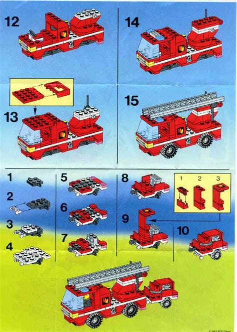 lego fire truck instructions - Claudio Turpin