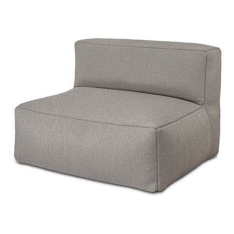 Osoltus Premium Modular Lounge Sitzelement Axroma Olefin Charcoal Grau