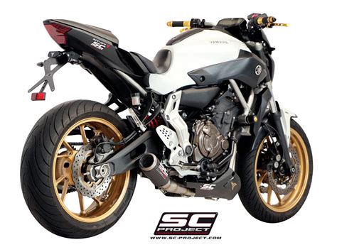 Buy Yamaha Mt 07 2013 2016 Full Exhaust System 2 1 With Cr T Muffler