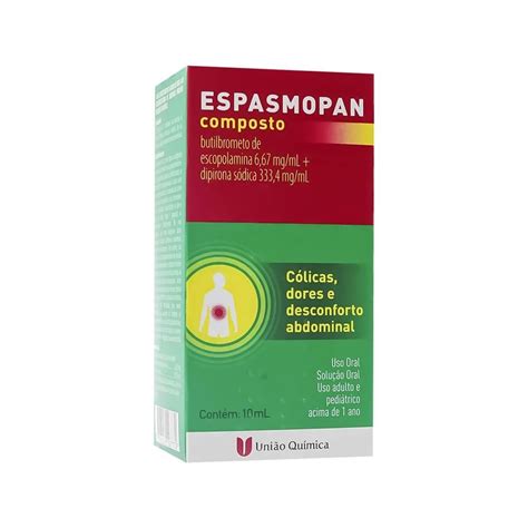 Espasmopan Composto Gotas 10ml Na Drogaria Primus