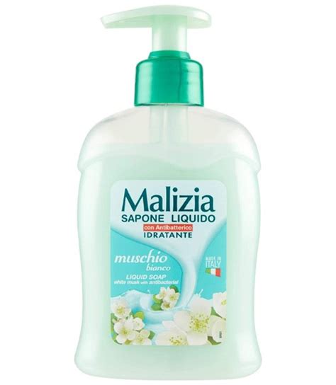 MALIZIA SAPONE LIQUIDO MANI MUSCHIO BIANCO ML 300