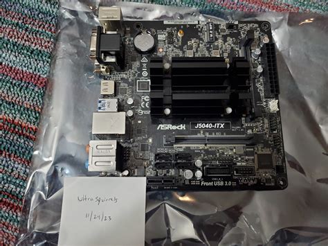 [FS][US-E] ASRock J5040-ITX Motherboard (Mini-ITX, Like New Original ...