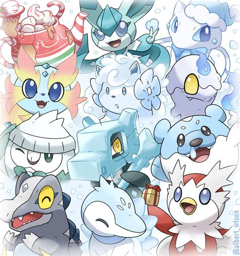 Pokemon Fusions Christmas By Albrt Wlson On Deviantart