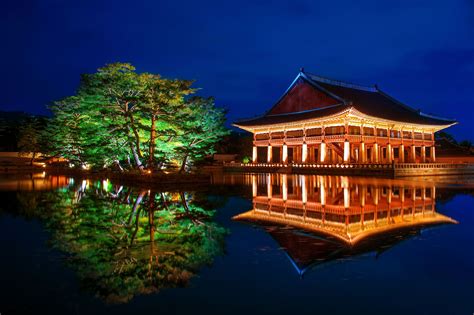 Gyeongbokgung palace at night in seoul korea – Artofit