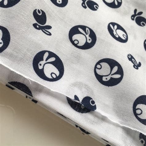 Japanese Tenugui Towel Fabric Uncut Japanese Traditional Pattern Moon