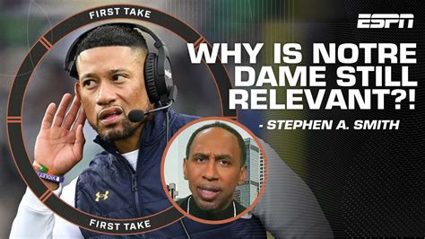 Stephen A On New CFP Format Impacting Notre Dame Why Are They Still