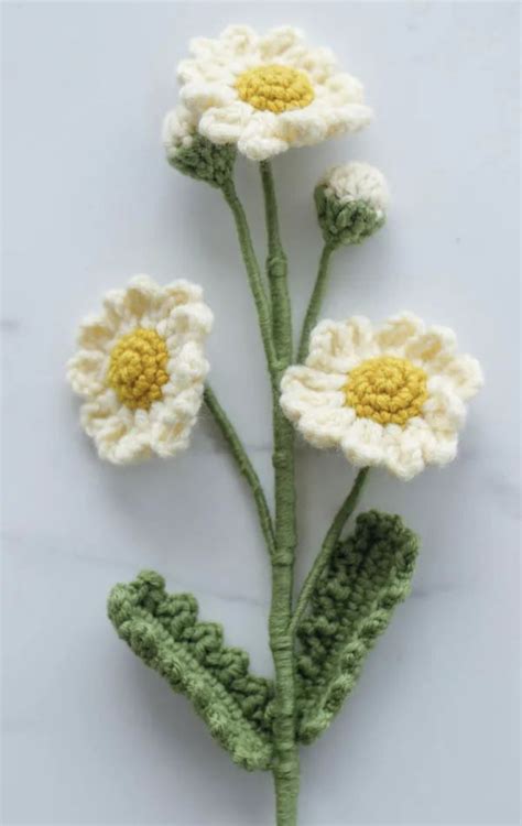 Crochet Daisy Free Pattern Free Crochet Pattern — Craftorator