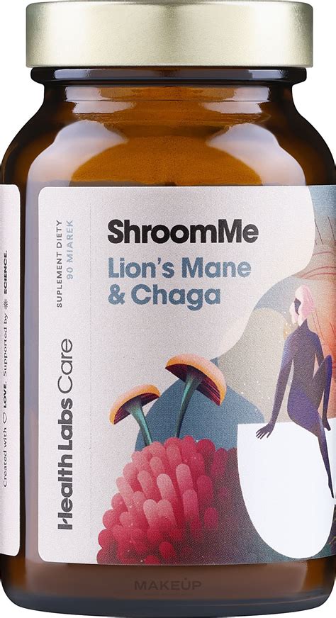 HealthLabs ShroomMe Lion S Mane Chaga Supliment Alimentar Pentru