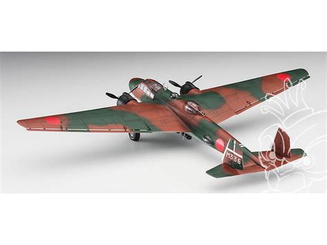 Hasegawa maquette avion 02407 Mitsubishi G3M2/G3M3 Type 96 Avion d ...