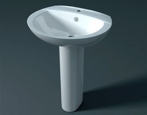 Раковины :: Раковина Arcus 6002 white с пьедесталом