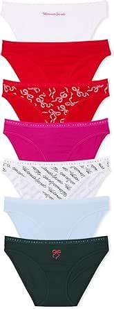 Victoria S Secret Pack Stretch Cotton Bikini Panties At Amazon Womens Clothing Store
