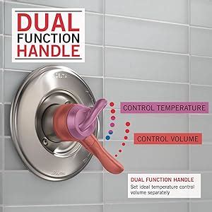 Delta Faucet Linden 17 Series Dual Function Shower Handle Valve Trim