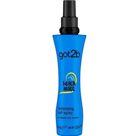 X Schwarzkopf Got B Beach Matt Texturizing Salt Spray