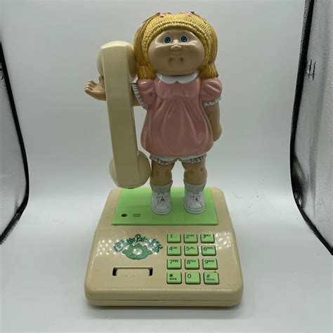 Vintage Coleco Cabbage Patch Kids Novelty Landline Phone Read Etsy