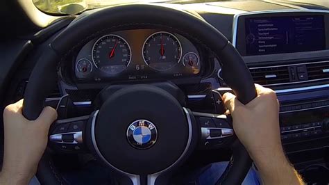 BMW M6 Acceleration Onboard POV Autobahn Kickdown V8 Sound F12