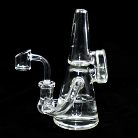 Multi Function Recycler Hookahs Glass Water Pipe14mm Quartz Banger Oil Rig Showerhead Perc Mini