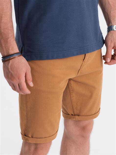 Chino Men S Shorts Camel V Om Srds Ombre Men S