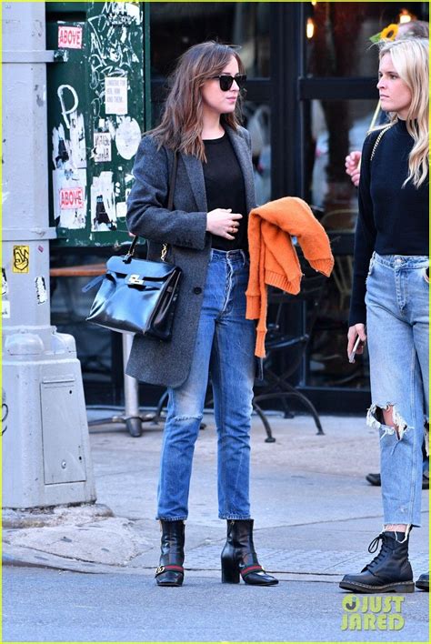 Dakota Johnson Struts Her Stuff In Gucci Boots In Soho Dakota Johnson