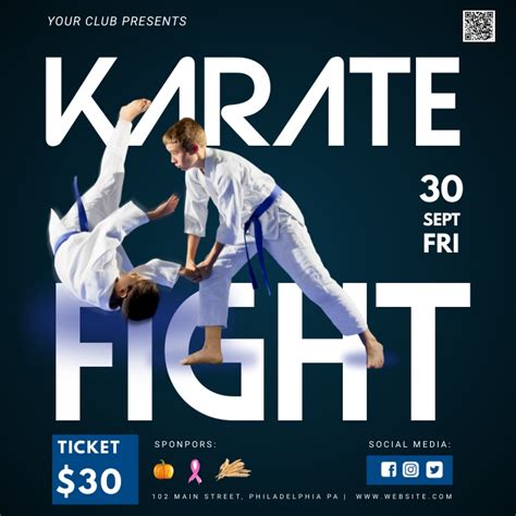 Martial Arts Ads Template Postermywall