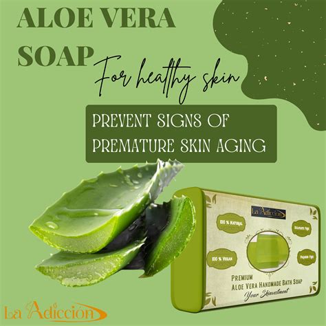 Aloe Vera Soap Benefits Aloe Vera Handmade Soap La Adicción