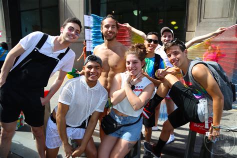 Flaming Hot The Sexy Guys Of Nyc S Lgbt Pride March Boy Culture Covering Hot Men Gay