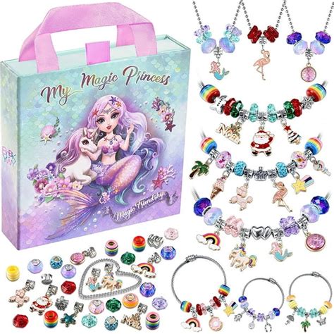 Cooandkoo Charm Bracelet Making Kittoys For 6 7 8 9 Year Old Girlst
