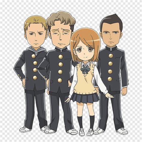 Uniforme escolar comportamiento humano mangaka amistad escuela niño