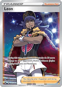 Leon Vivid Voltage TCG Card Database Pokemon