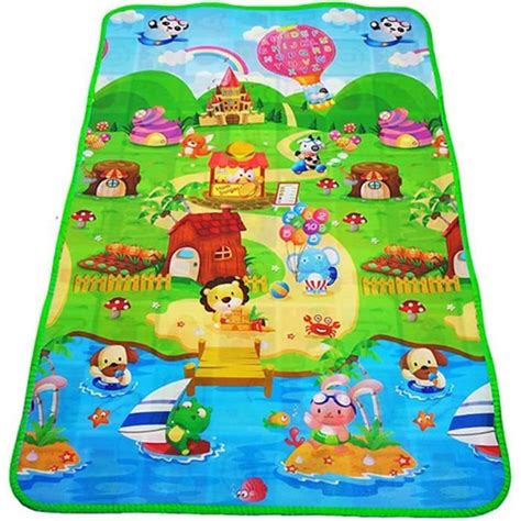 Tapis Rampant Pliable Tapis de Jeu Pliable pour bébé Lavable pour l