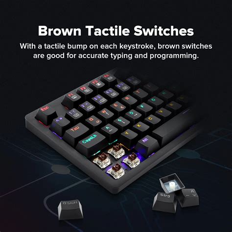 Redragon S Kn Gaming Keyboard Mouse Combo Rainbow Mechanical