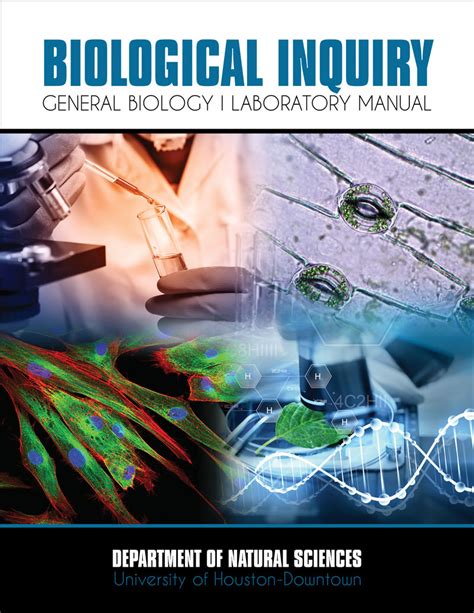 Biological Inquiry General Biology I Laboratory Manual Higher Education