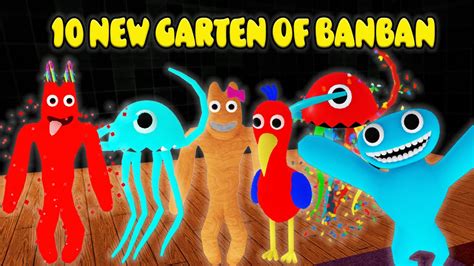 New Update Find The Garten Of Banban Morphs 10 New Morphs Roblox