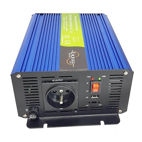 Convertisseur 12V DC à 220V AC 600W Li Tech Batteries pour les pros