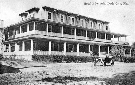 Florida Memory Hotel Edwinola Dade City Florida Dade City