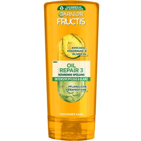 GARNIER FRUCTIS Oil Repair 3 Balsamo Fortificante 250 Ml Oh Feliz