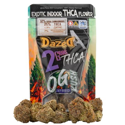 Dazed8 THC A Premium Indoor Flowers 1 Ounce 1 OZ