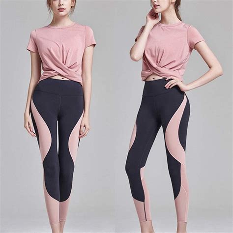 Dongwall Conjunto De Ropa De Yoga Deportivo Nuevos Pantalones De Yoga