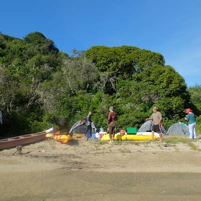 Kayak Camping in Pt. Reyes, Chicken Ranch Beach