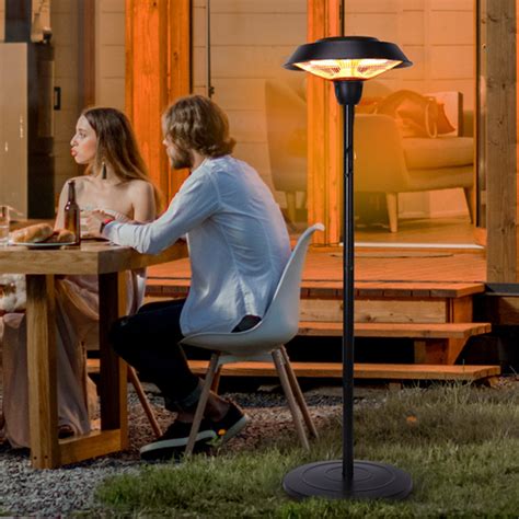 Zachvo Btu Electric Standing Patio Heater Wayfair