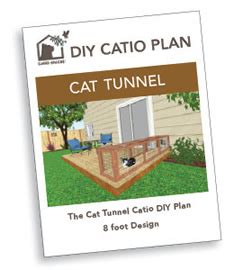 DIY Catio Plan: The Cat Tunnel™ Catio Plan