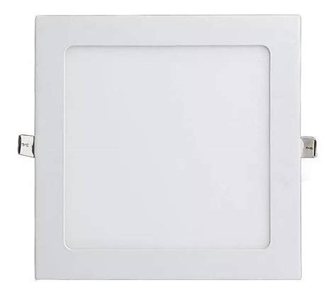 X Foco Panel Plaf N Led W Embutido Cuadrado Luz Frio Importadora