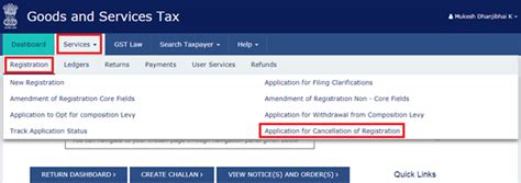 Surrender And Cancellation Of Registration Under GST