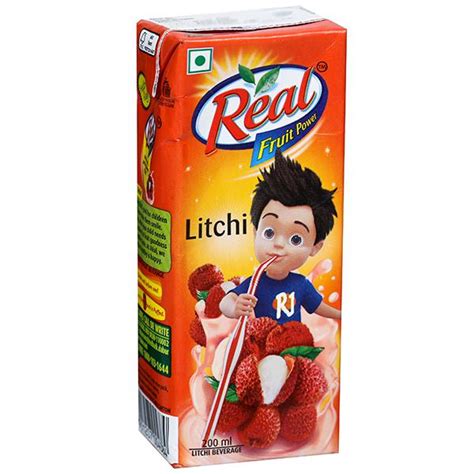 Buy Real Fruit Power Litchi Juice 180 Ml Online At Best Price In India