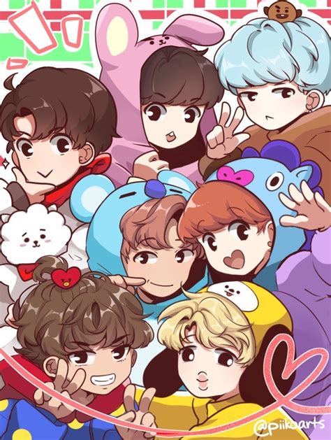 BTS X BT21 Wallpapers - Wallpaper Cave