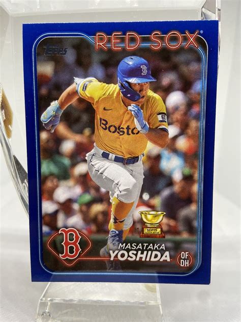 Topps Series Royal Blue Masataka Yoshida All Star Rookie Cup Red