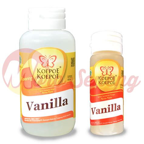 Jual Pasta Perisa Vanilla Vanili Vanila Koepoe Kupu Shopee Indonesia