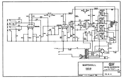 Marshall Amplifier Schematics And Wiring Diagrams