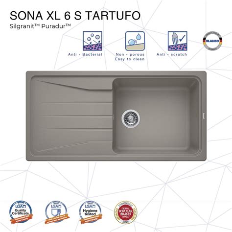 Blanco Sona XL 6 S Silgranit Kitchen Sink Shopee Indonesia