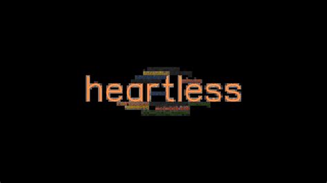 HEARTLESS: Synonyms and Related Words. What is Another Word for ...